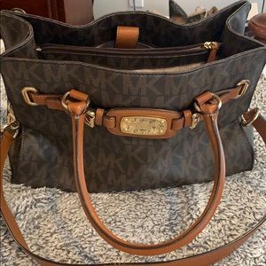 Michael Kors Purse MK signature logo